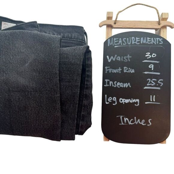 Old Navy Curvy Skinny Black Jack Women’s Size 6 - Picture 7 of 8